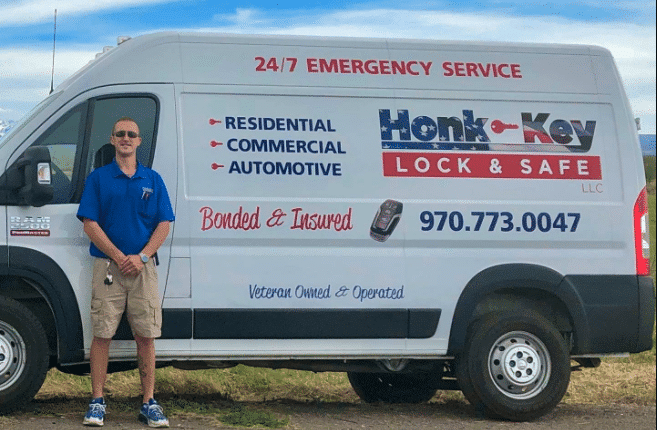 Austin Hohnke, owner of Hink-Key Lock & Safe