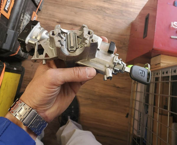 Replacement 2014 Honda ignition housing Replacement 2014 Honda ignition housing